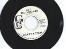 MICKEY & THEM funk HEY, BROTHER MAN texas 45 HEAR rare U.F.O.