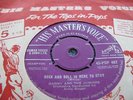 DANNY & JUNIORS ROCK AND ROLL IS HERE TO STAY / SCHOOLBOY ROMANCE 45rpm c1950's