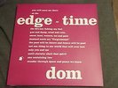 Dom - Edge Of Time LP Krautrock 2001 Reissue