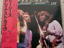 BEE GEES HERE AT LAST LIVE JAPAN VINYL DOUBLE 2LP WITH OBI NEARMINT MWZ-8101/2