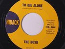 BUSH: To Die Alone / Don't You Fret 45 rare Rock & Pop