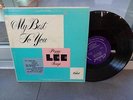 PEGGY LEE My Best To You CAPITOL H204 JAZZ 10