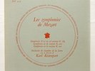 RISTENPART - MOZART symphonies K.183, K.200 & K.201 DISCOPHILES FRANCAIS DF 117