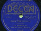 LIL ARMSTRONG (Doin' The Suzie Q / My Hi De Ho Man)     JAZZ  78  RPM  RECORD