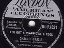 1958 UK #26 CHARLIE GRACIE 78 COOL BABY/YOU GOT A HEART LIKE A ROCK HL-U.8521 E-