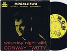 CONWAY TWITTY Rosaleena Danish EP 45PS 1959