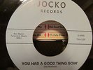 GIRL GROUP BERTHA TILLMAN JOCKO 599 YOU HAD A GOOD THING GOIN'/WHAT AM I TRYING