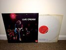 CREAM Live Cream LP Polydor 1970 Stereo UK 1st Press