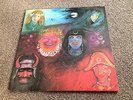 KING CRIMSON - IN THE WAKE OF POSEIDON - 1970 LP TEXTURED SLEEVE PINK ISLAND EX