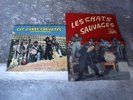 SUPERBE 25CM CHATS SAUVAGES AVEC L'AFFICHETTE ORIGINALE