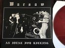 Warsaw (Joy Division) An Ideal For Killing NM/NM SPANISH red vinyl RARE w/insert