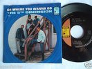 5TH DIMENSION Go Where You Wanna Go 45 PICTURE SLEEVE