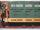 QUATUOR PARRENIN - BARTOK complete string quartets nos.1-6 RARE VEGA 3xLPs EX++