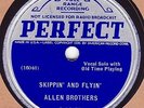 78 rpm Country – Allen Brothers – Skippin' and Flyin'