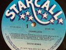 David Bowie - Chameleon LP - STAR 101 ( with import sticker )