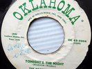 ROCKIN JESTERS I Was Too Blind Tonight's The Night ROCKABILLY 45 Oklahoma w3969