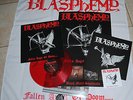 BLASPHEMY - Fallen Angel of Doom LP DIE HARD + Flagge Red Vinyl Revenge Watain