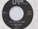 ST. JOHN'S WOOD Take you for a Ride 45 RECORD PRIVATE PSYCH FUNK STOCK listen