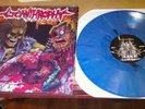 LYCANTHROPY DEATH  METAL HARDCORE ROCK BLUE  CONFETTI VINYL LP ALBUM 