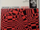 JAZZ-SAM RIVERS- DIMENSIONS AND EXTENSIONS -BLUE NOTE BST 84261- 1986-STEREO