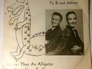 TY B. AND JOHNNY - MEANER THAN AN ALLIGATOR ORIG 45 64 Rockabilly Red Wing