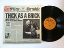 Jethro Tull thick as brick Lp OG Newspaper Gatefold Rare In Shrink *NM-