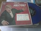 JOHNNY HALLYDAY RETIENS LA NUIT + 3 RARE SPAIN EP BLUE VINYL 1963
