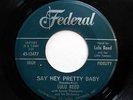 LULU REED & FREDDY KING 45 Say hey.. / It's easy child FEDERAL  R&B w4032