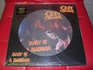 OZZY OSBOURNE (BLACK SABBATH) - DIARY OF A MADMAN LTD PICTURE DISC LP MINT