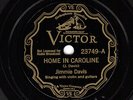 318e.  Jimmie Davis - Home in Caroline & Bury Me in Old Kentucky - Victor 23749