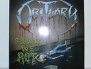 OBITUARY - Slowly We Rot - LP R-9489-1 Roadracer NL RARE Double Misprint - EX EX