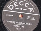 78-COUNTRY-PATSY CLINE-WALKIN' AFTER MIDNIGHT/A POOR MAN'S ROSES-