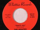 THEE MIDNITERS: That's All / To Be With You 45 (re) Soul