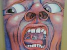 KING CRIMSON COURT OF CRIMSON KING OG ST UK PINK WHITE I ISLAND LP ILPS9111 MINT