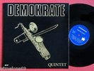 DEMOKRATE QUINTET NM VERY RARE PRIVATE 1ST LP MODAL JAZZ STEREOPHONIC DQ FRANCE