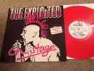 The Exploited On Stage Live Original Vinyl LP Red