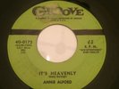 Annie Alford - It's Heavenly * Orig Groove Doo Wop 45 Rare