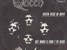 QUEEN-SEVEN SEAS OF RHYE-RARE ORIGINAL YUGOSLAV PS 7