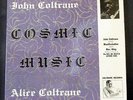 JOHN and ALICE COLTRANE   LP   Cosmic music 1967 Coltrane Records jazz