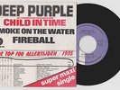 DEEP PURPLE Child in Time + 2 - Belgian orig PS 7