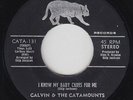 Crossover Soul 45 - Calvin & Catamounts - I Know My Baby Cares - Catamount - VG+