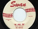 Rare Rock 45 - The Beatles - She Loves You - Swan Records # 4152 - M-