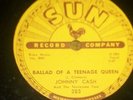 JOHNNY CASH SUN 78 RPM 