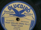 Bluebird 5947 Joe Pullum WEST DALLAS DRAG # 2/BLACK GAL #4  78 rpm 1934 E+