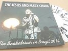 THE JESUS AND MARY CHAIN    bragil  2014   -  black splater      50 only