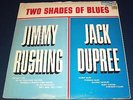 1962 Jimmy Rushing/Jack Dupree Two Shades Of Blues LP, rare