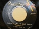 AARCH HALL JR konga joe / monkey in my hat band 45 on SIGNATURE exotica rock