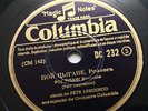 PETER LESCHENKO Za gitarnyj perebor russian french columbia DC 232 78 rpm EX