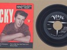 RICKY NELSON: VERVE EPV 5048 - RARE - HIS 1st EP - PICTURE SLEEVE + 45rpm