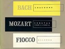 Argo RG109 - Bach - Mozart - Fiocco - Arthur GRUMIAUX - Gregory TUCKER - V.RARE